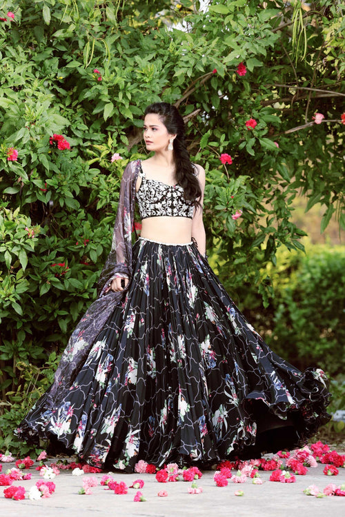 Corset lehenga set