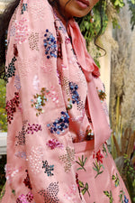 Blush heavy embroidered lehenga set - 2