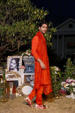 Orange Kurta set