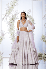 Lavender Lehenga Set