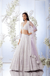 Lavender Lehenga Set