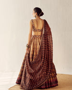 Carpet Print Lehenga Set