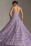 Mauve Sequin Gown