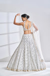 Silver Gold Lehenga Set