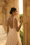 Peach Trail Gown