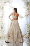 Champagne Sequin Lehenga Set