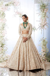 Rose Gold Trail Lehenga Set