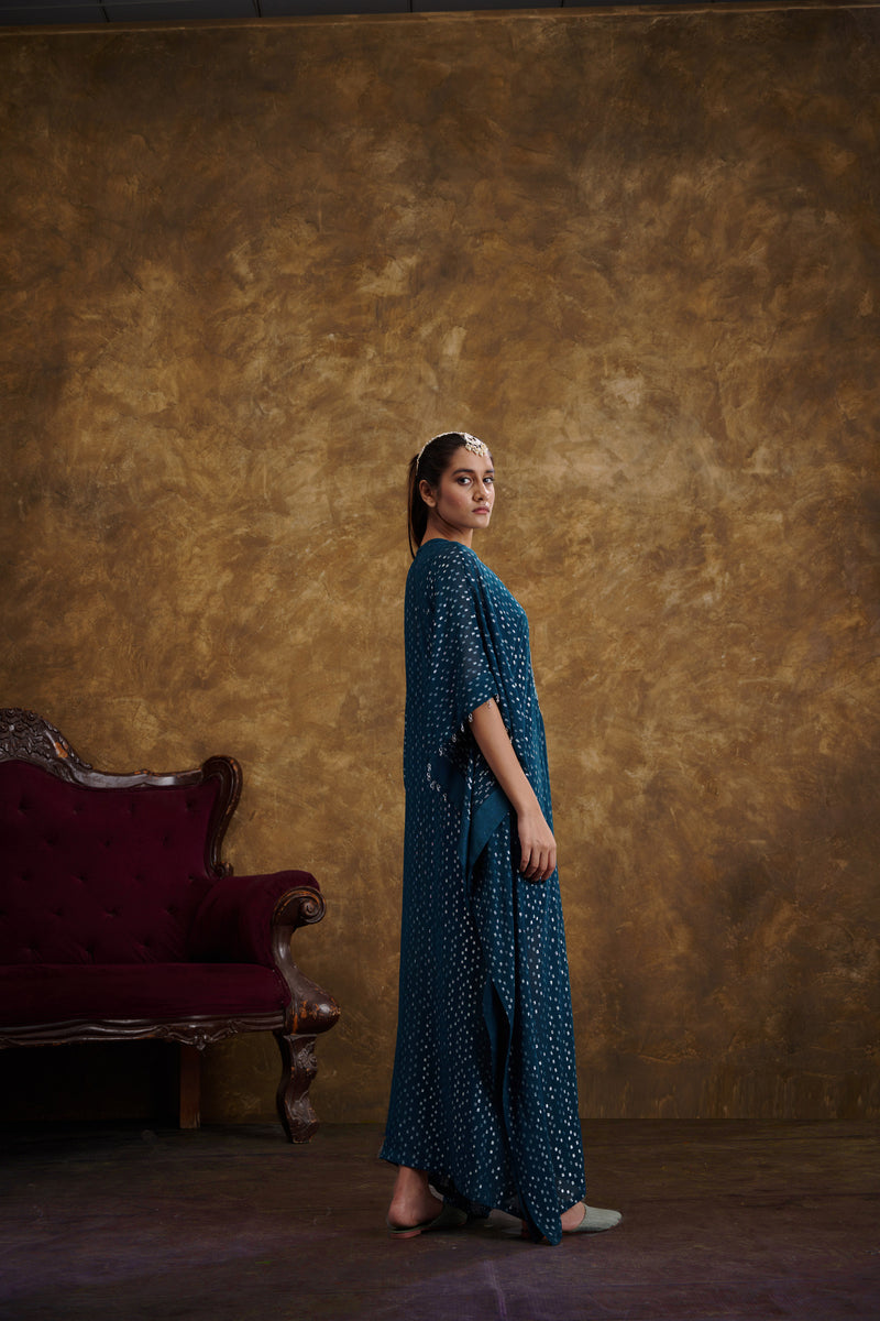 Sitaara Prussian Blue Kaftan