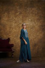 Sitaara Prussian Blue Kaftan