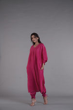 Asal Hot Pink Kurta Set