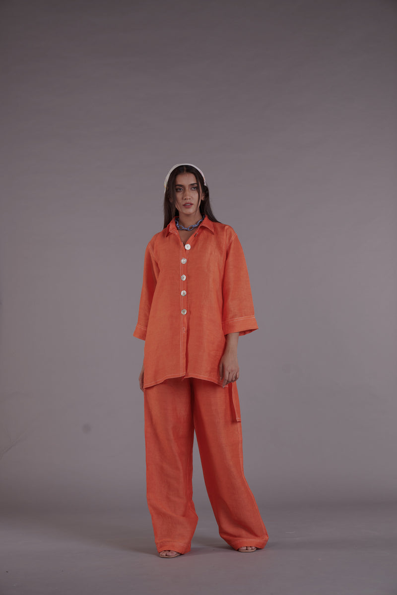 Asal Orange Co-ord Set