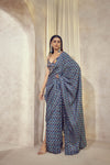 Maaya pre drape saree with butterfly top