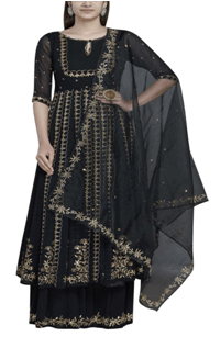 Anarkali sharara set- EK702