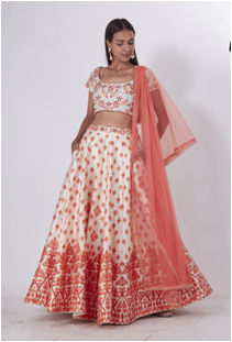 Printed Lehenga set- EK206A