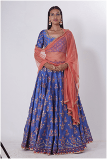 Printed Lehenga Set EK207A