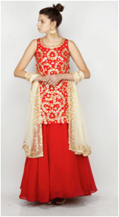 Lehenga set- Ek001